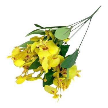 Imagem de Buquê Chuva De Ouro Com Folhagens Artificial Decoração - MHP Flores, A