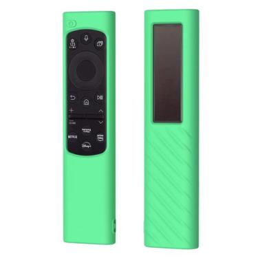 Imagem de Capa Controle Remoto Silicone Proteção Smart Tv Samsung - OMG, VERDE
