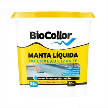 Imagem de Manta Líquida Impermeabilizante Flexível Para Lajes e Telhas 3,6Kg Bra