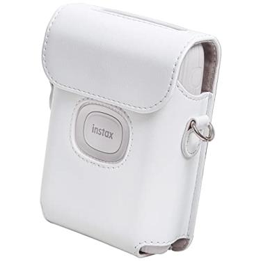 Imagem de Rieibi Capa Mini Link 2 - Protetora Para Impressora De Smartphone Fujifilm Instax, Beleza Branca Com Alça Ombro