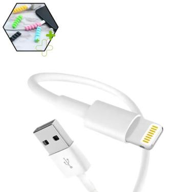 Imagem de Cabo Usb Compativel Com iPad iPhone 8 X 11 12 13 14 Carregador Lightni