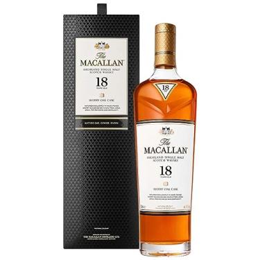 Imagem de The Macallan Sherry Oak 18 Anos Single Malt Scotch Whisky Escocês 700ml