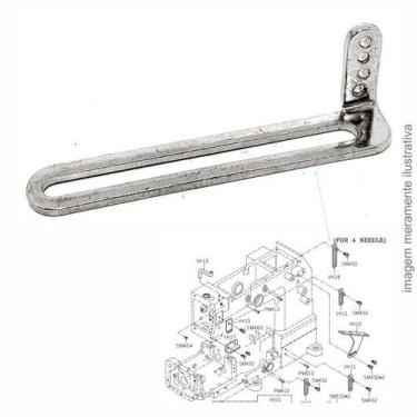Imagem de Passa fio linha elastiqueira, cos 4 agulhas - vk18 - Almeida Costura