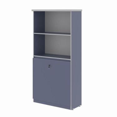 Imagem de Estante com 3 Prateleiras Safira Azul - CASA H