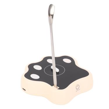 Imagem de Eujgoov Misturador de Agitador Magnético Recarregável Base de Mistura de café Magnético, Material Portátil Portátil para Uso Diário Conveniente (Tipo 2)