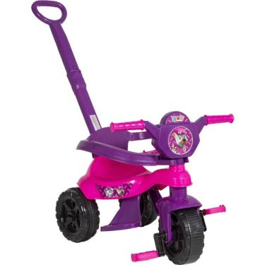 Imagem de Carrinho de Passeio/Pedal Infantil Kemotoca Baby Dog Rosa - Kendy