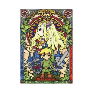 Imagem de Zeldas Link Legend Videogame Pintura Em Tela Arte De Parede Para Quart