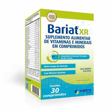 Imagem de Suplemento Alimentar Bariat Xr Supera 30 Comprimidos