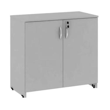 Imagem de Armário Baixo com 02 Portas  0,800,420,75m  INCOFLEX  CINZA/CINZA  212