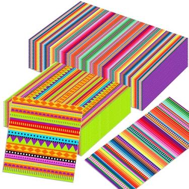 Imagem de JeVenis Guardanapos de papel de festa mexicana descartáveis cinco de maio guardanapos decorativos de jantar para casamento, aniversário, artigos de festa de taco do México