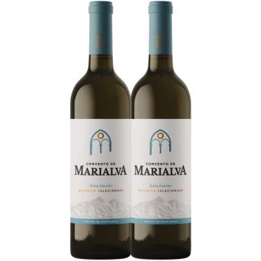 Imagem de Kit 2 Garrafas Vinho Branco Convento De Marialva 750ml