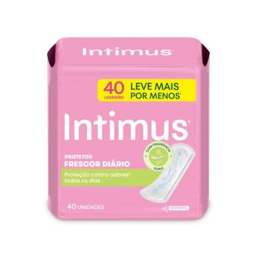 Imagem de Protetor Diário Intimus Frescor Diário  40 Unidades Protetor Diário Intimus Frescor Diário - 40 unidades