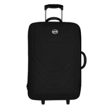 Imagem de Mala de Viagem de Bordo 10kg com 2 Rodinhas Bagagem de Mão Pequena Avião Viagem Preto