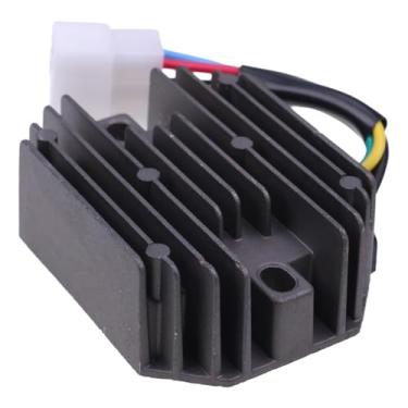 Imagem de JZGRDN Regulador de tensão retificador 15351-64600 15351-64601 15351-64603 15531-64601 19267-64600 Compatível com Kubota Grasshopper Kokusan Denki Yanmar ZD18 ZD21 ZDDDDDDD21 25 71 8D 721D 1822D 721G