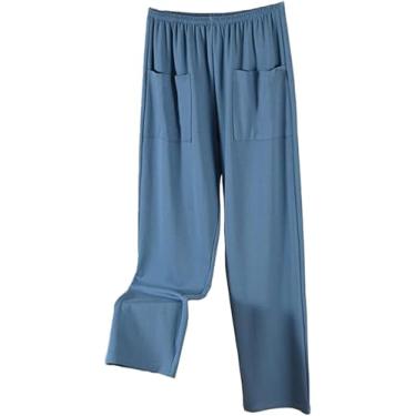 Imagem de Pijama De Algodão Masculino Ts,mens Lounge Pijama Bottoms, E3104, XXL