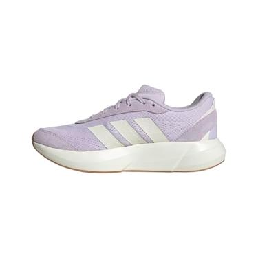 Imagem de adidas Tênis esportivo feminino Lightshift, Ice Lavender/Off White/Gum, 36