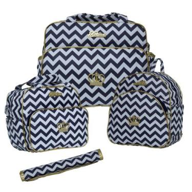 Imagem de Mochila Maternidade de Menina Bolsa Impermeável Plike Baby