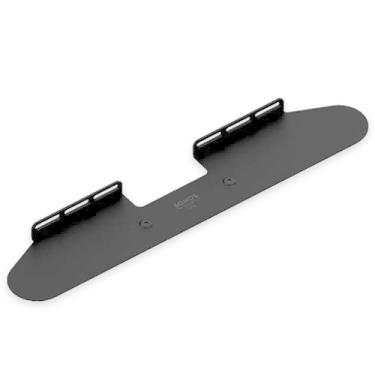 Imagem de Sonos Suporte de parede para a nova barra de som Sonos Beam - Kit de montagem de alto-falante fácil de instalar (preto) (BM1WMWW1BLK)