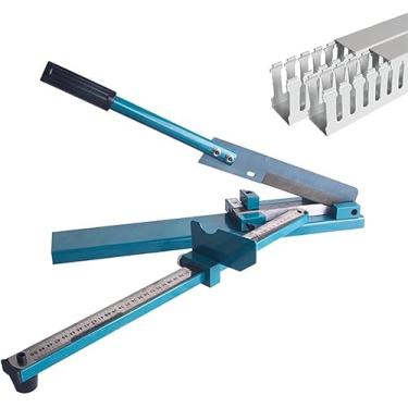 Imagem de Cortador De Calhas De Pvc Máquina De Corte De Ranhura De Fio De Plástico 45 ° 90 ° Cortador De Duto De Fiação De Plástico Ajustável Tesoura De Mangueira De Tubo De Plástico Pe