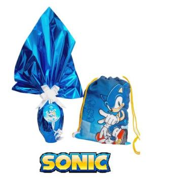 Imagem de Ovo De Pascoa 400 Gramas Sonic - Camafheus