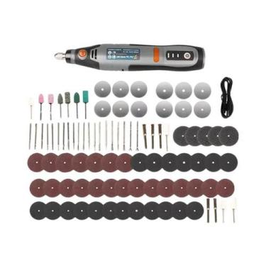 Imagem de Mini Ferramenta Rotativa Elétrica Sem Fio Recarregável USB, Furadeira 