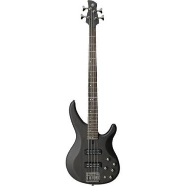 Imagem de Contra Baixo Yamaha TRBX504 TBL TRBX-504 Trans Bk 4 Cordas