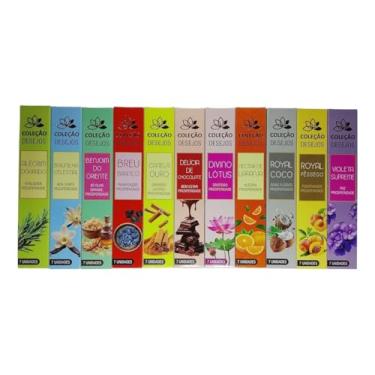 Imagem de Incenso Dos Desejos Vegano Super Premium 2 Caixas - Escolha Seu Aroma(Alecrim Dourado)