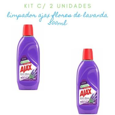 Imagem de Kit c/ 2 Limpadores Flores De Lavanda 500ml Ajax