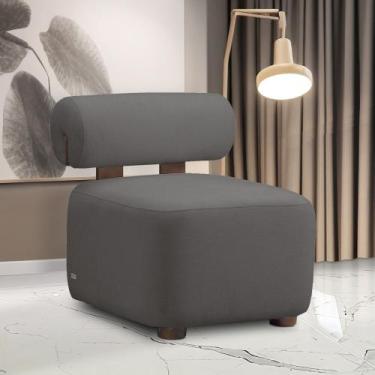 Imagem de Poltrona Decorativa para Sala Helora Bouclê E03 - D'Rossi - D Rossi, C