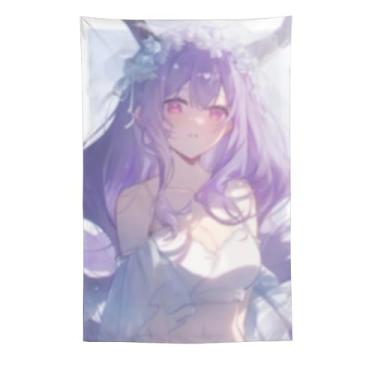 Imagem de LIEGBMEU Sexy Bikini Hot Anime Girl Tapeçaria 152.4 cm x 228.6 cm Interior Exterior Wall Quilt Art Decoração de Tapeçaria Caprichosa, AF123