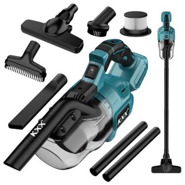 Imagem de Cordless Vacuum for Makita 18V Battery, 5 in 1 Handheld Electric Vacuum Cleaner with 500W Powerful Motor, 46 CFM Portable Hand Vacuum with 2 Stage Filtration System for Floor, Carpet, Car (No Battery)