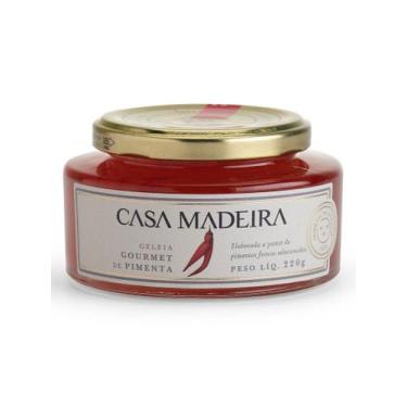 Imagem de Geleia gourmet casa madeira pimenta 220g