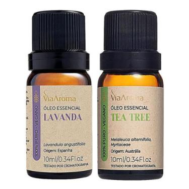 Imagem de Óleo Essencial De Lavanda + Tea Tree (melaleuca) Via Aroma