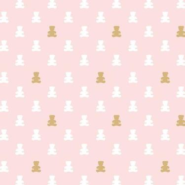 Imagem de Papel de Parede Adesivo Infantil Ursinhos - 105 - Multimpressão