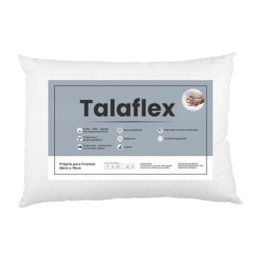 Imagem de Travesseiro Médio Látex Talaflex Firme - 14cm - Copespuma