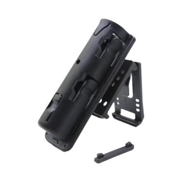 Imagem de Suporte De Bastão Telescópico Expansível Preto Com Bolsa Retrátil De A