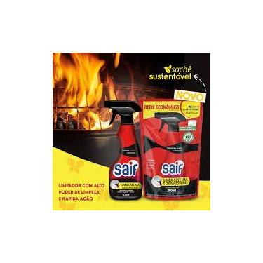 Imagem de Sachê Limpa Grelhas e Churrasqueiras Saif 300ml