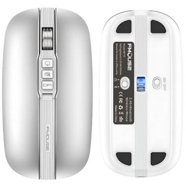 Imagem de Mouse Recarregável Bluetooth Para Macbook Air Pro M1 M2 M3 E M4 - WISI