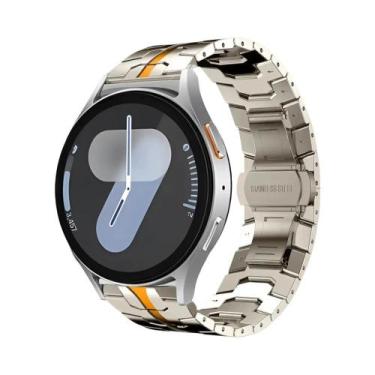 Imagem de Pulseira De Metal Quick Fit Para Relógio Samsung 20mm 40/44mm 43mm Bra