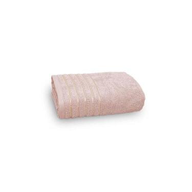 Imagem de Toalha De Rosto Golden 500g/m2 50x80cm Fio Penteado Appel Rosa Gloss -