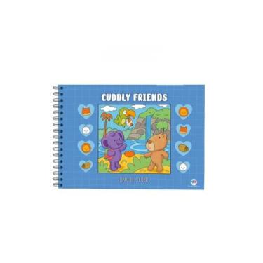 Imagem de Livro de Colorir Cuddly Friends 48 Folhas - Ciranda Cultural