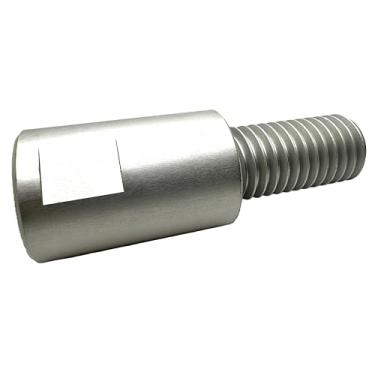 Imagem de Pro-Graad Extensão de mandril de esmerilhadeira angular de alumínio de 6 cm, rosca de 5/20.3 cm-11, eixo extensor de almofada de suporte de roda de polimento para polimento de vias aéreas, serve na