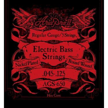 Imagem de Encordoamento Para Baixo Longa Escala .045 Ags650 Aria Pro Ii