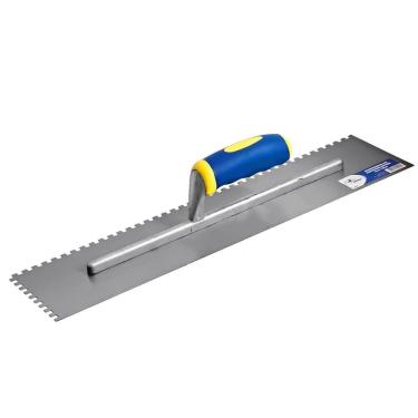 Imagem de Desempenadeira Grande 48 X 12Cm Aço Dentada 6Mm 