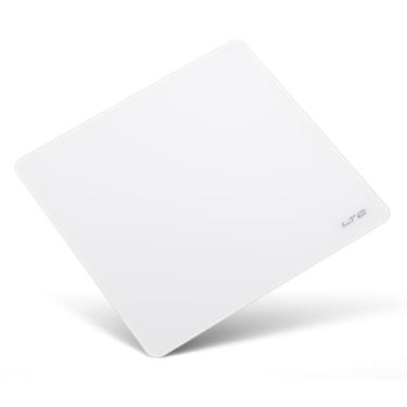 Imagem de LTC Mouse pad de vidro para jogos, superfície microgravada ultra-suave, melhor precisão e velocidade, vidro temperado, resistente a impactos e arranhões, base de borracha de silicone antiderrapante de