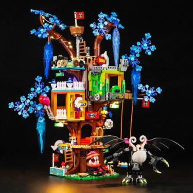 Imagem de Hilighting Upgraded Led Light Kit for Lego DREAMZzz The Fantastic Cabin in The Tree Building Set, Compatible with Lego 71461 Model, Gift Idea for Adults Adult Builders and Fans (Model Not Included)