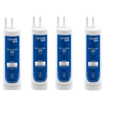 Imagem de Kit 4 un de Refil Filtro Fp11 Cód 1147 Purificadores Cadence Aquapure 