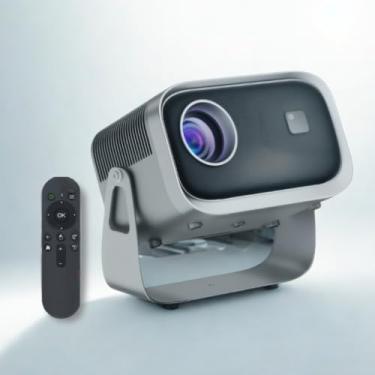 Imagem de Projetor Smart TV HD 720p | Android TV, Wi-Fi, Bluetooth, Espelhamento, 150” – Cinema em Casa Premium - OI-1020