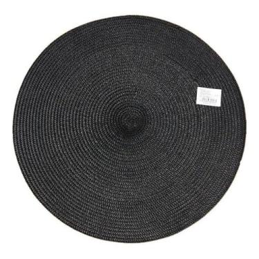 Imagem de Kit 6 Unid Sousplat Lugar Jogo Americano Mesa Jantar Redondo - 38 Diâm