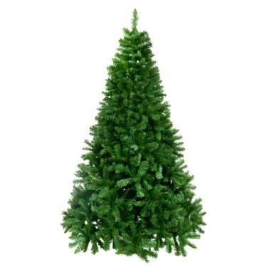 Imagem de Árvore Natal 1,8m 787 Galhos Base Metal Pinheiro Tradicional Verde Mon